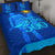Philippines Quilt Bed Set - Proud Of My King Blue - Polynesian Pride