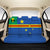 Vanuatu Tafea Province Flag Back Car Seat Covers - LT12
