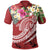 The Philippines Polo Shirt Summer Plumeria (Red) Unisex Red - Polynesian Pride