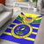 US Virgin Islands Area Rug Egales with Seal LT4 Green - Polynesian Pride