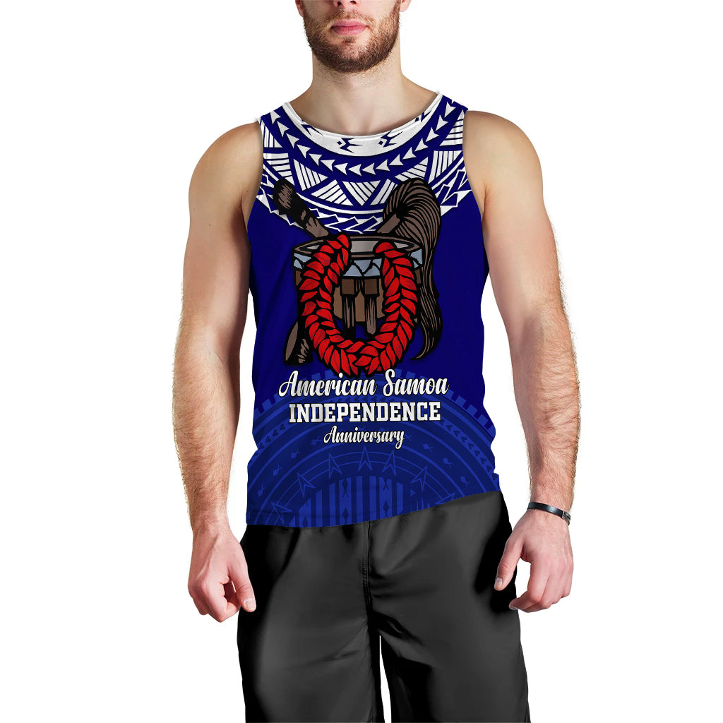 American Samoa Independence Anniversary Pride Men Tank Top - LT12 - Polynesian Pride