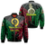 Vanuatu 42nd Independence Anniversary Pride Bomber Jacket - LT12 Bomber Jacket Black - Polynesian Pride