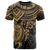 Guam T Shirt Guam Flag Polynesian Golden Turtle Hibiscus Unisex BROWN - Polynesian Pride