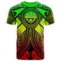 FSM T Shirt Reggae Seal with Polynesian Tattoo Unisex Reggae - Polynesian Pride