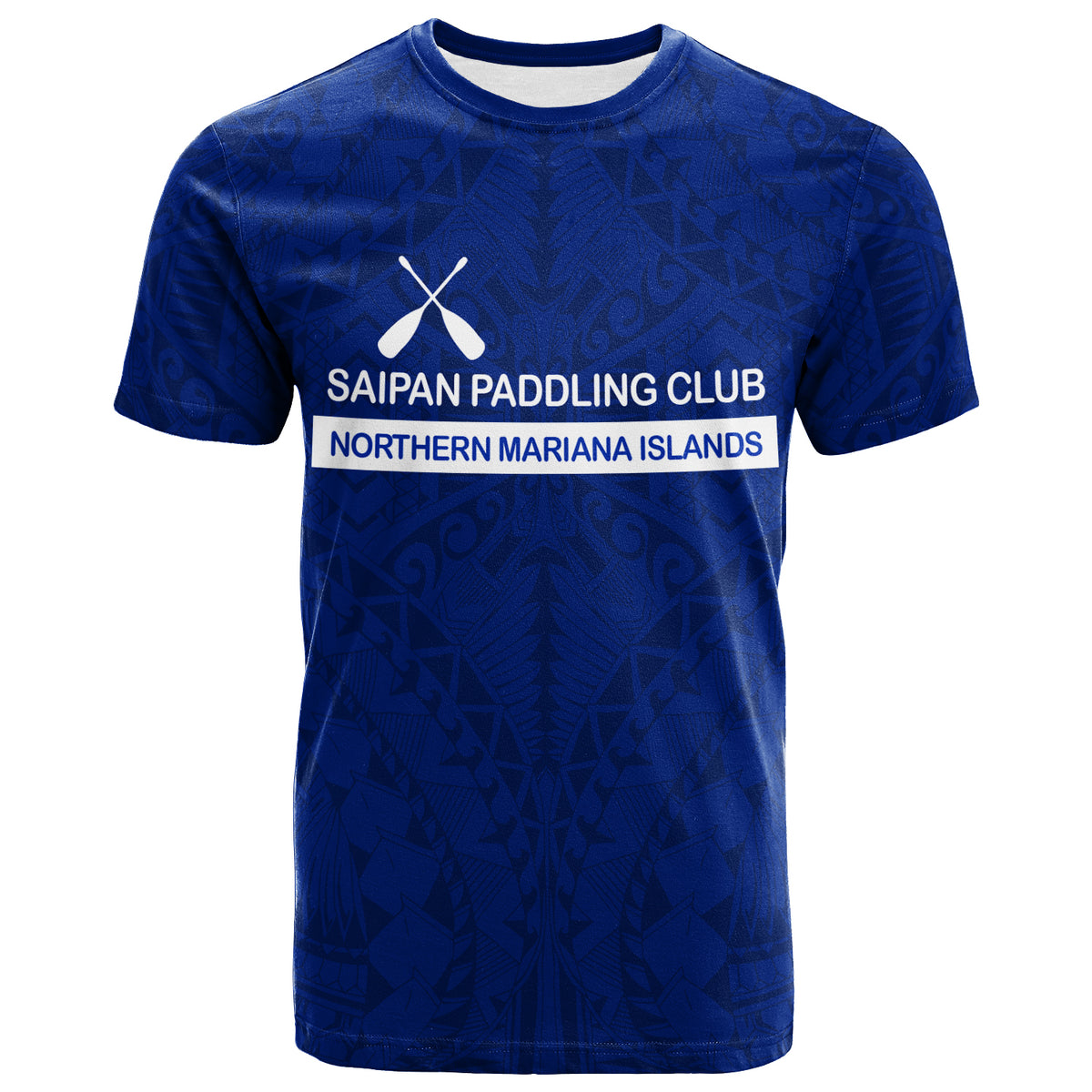 Saipan Paddling Club Spc T Shirt LT12 Unisex Blue - Polynesian Pride