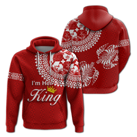 Valentine Day Tonga Couple Love Hoodie Tongan Turtle LT12 No Men - Polynesian Pride