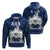 American Samoa Hoodie Aua Paepaeulupoo Pride LT12 Unisex Blue - Polynesian Pride