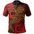 Guam Polynesian Polo Shirt Red Shark Polynesian Tattoo Unisex Red - Polynesian Pride