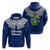 Pitcairn Islands Pride Hoodie LT12 Hoodie Blue - Polynesian Pride