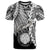 Northern Mariana Islands Polynesian T Shirt Tribal Wave Tattoo White Unisex White - Polynesian Pride