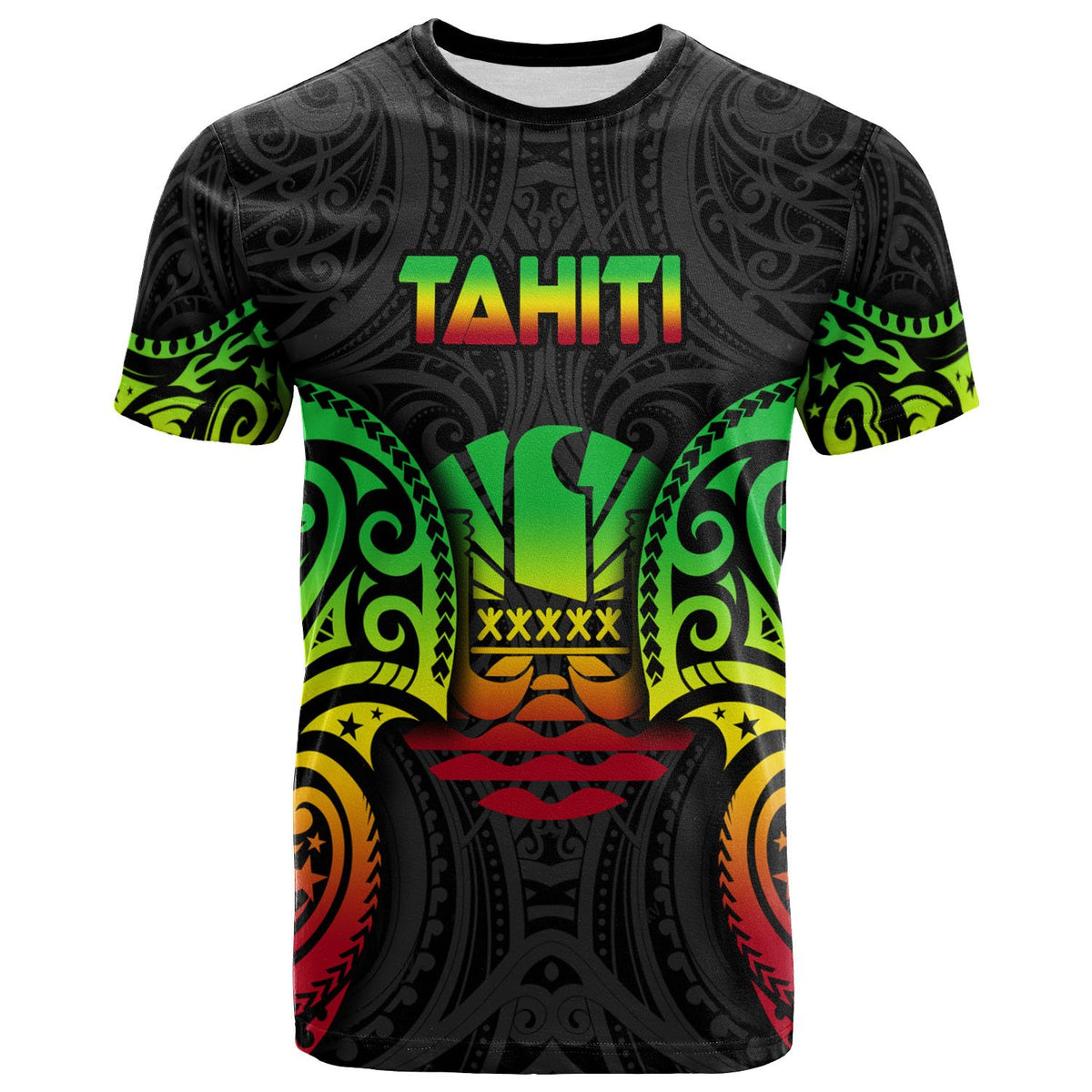 Tahiti Polynesian T Shirt Tahitians Spirit Reggae Unisex Reggae - Polynesian Pride