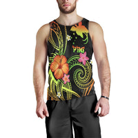 Papua New Guinea Polynesian Men's Tank Top - Legend of Papua New Guinea (Reggae) - Polynesian Pride