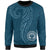 Northern Mariana Islands Sweatshirt - Polynesian Style Unisex Blue - Polynesian Pride