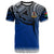 Vanuatu Polynesian T Shirt Tattoo Pattern Unisex Blue - Polynesian Pride