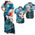 Custom Hawaiian Tribal Hammerhead Shark Tattoo Matching Hawaiian Shirt and Dress with Polynesian Hibiscus LT6 Art - Polynesian Pride