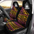 Samoa Car Seat Cover - Special Polynesian Ornaments Universal Fit Black - Polynesian Pride
