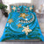 Samoa Bedding Set - Spring Style Blue Color Blue - Polynesian Pride