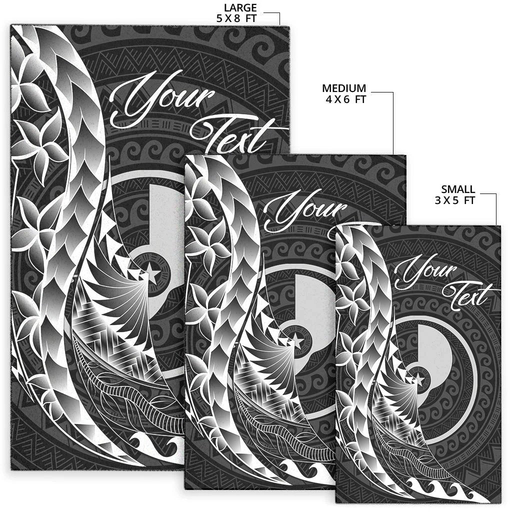 Yap Area Rug - Custom Personalised Polynesian Pattern Style - Polynesian Pride