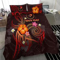 YAP Polynesian Personalised Bedding Set - Legend of YAP (Red) - Polynesian Pride