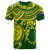 Cook Islands Polynesian T Shirt Cook Islands Flag Turtle Hibiscus Unisex Yellow - Polynesian Pride