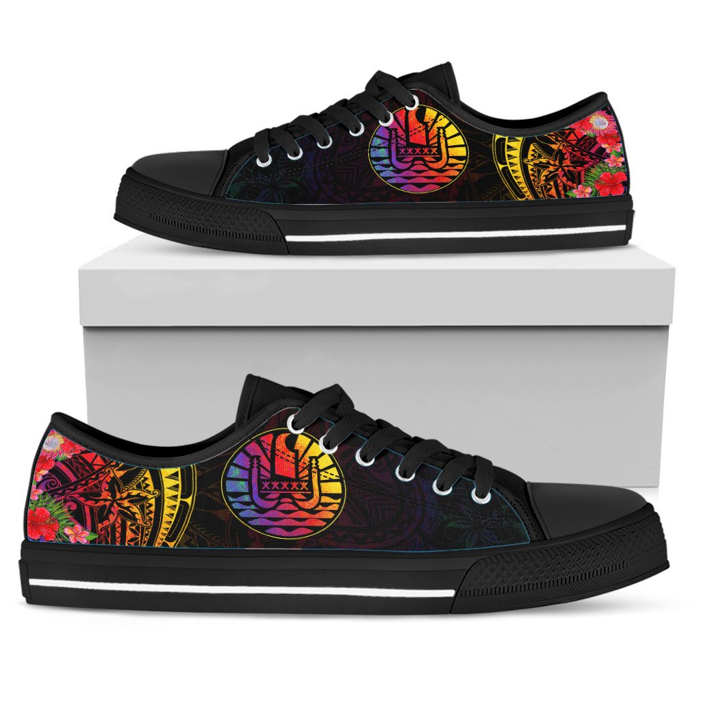 Tahiti Low Top Shoes - Tropical Hippie Style - Polynesian Pride