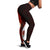 Tahiti Polynesian Custom Personalised Legging - Coat Of Arm With Hibiscus - Polynesian Pride