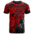 Tonga T Shirt Tonga Coat of Arms Polynesian Red Turtle Hibiscus Unisex RED - Polynesian Pride