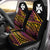 Wallis and Futuna Car Seat Cover - Special Polynesian Ornaments Universal Fit Black - Polynesian Pride