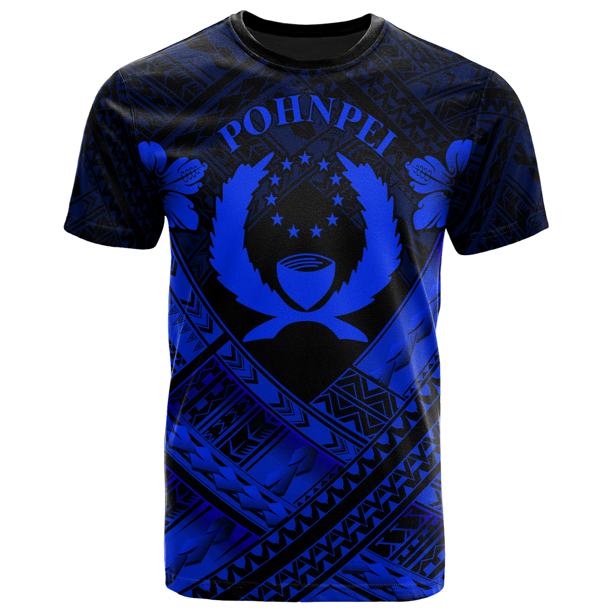 Pohnpei PolynesianT Shirts Pohnpei Blue Seal Camisole Hibiscus Style Unisex Blue - Polynesian Pride