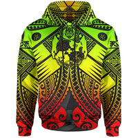 Tonga Polynesian Hoodie Tonga Reggae Seal with Polynesian tattoo Unisex Reggae - Polynesian Pride