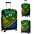 (Custom Personalised) Vanuatu Malampa Province Tribal Pattern Luggage Covers - LT12 Luggage Covers Green - Polynesian Pride