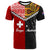 Tonga Combine Australia Aboriginal Heritage T Shirt LT12 Unisex Red - Polynesian Pride