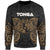 Tonga Polynesian Sweater - Spirit Style Gold Unisex Gold - Polynesian Pride