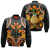 Hawaii Hula Girl Floral Bomber Jacket - LT12 Black Bomber Jacket - Polynesian Pride