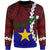 Papua New Guinea Milne Bay Province Polynesian Sweater - Tribal Wave Tattoo Unisex Blue - Polynesian Pride