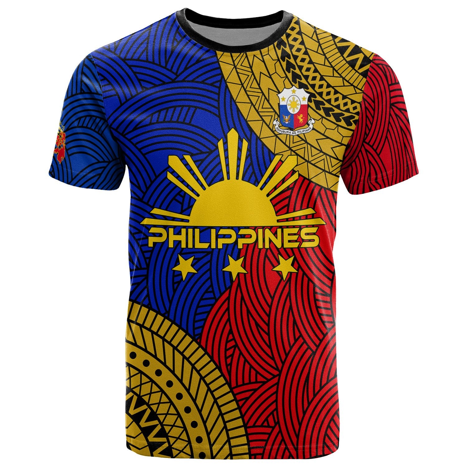 Philippines T Shirt Philippines Spirit Unisex Red - Polynesian Pride