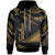 Tokelau Hoodie Polynesian Tattoo Gold Version Unisex Gold - Polynesian Pride