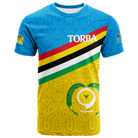 Vanuatu Torba Combine Sanma Province T Shirt Flag Style LT12 - Polynesian Pride