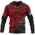 Federated States of Micronesia Hoodie Red Turtle Unisex RED - Polynesian Pride