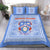 Apifoou College Bedding Set Tonga Pattern LT4 Blue - Polynesian Pride