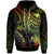 Papua New Guinea Custom Hoodie Reggae Turtle Unisex Reggae - Polynesian Pride