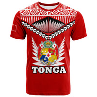 Tonga T Shirt Tongan Pride LT12 Unisex Red - Polynesian Pride