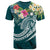 The Philippines T Shirt Summer Plumeria (Turquoise) Unisex Turquoise - Polynesian Pride