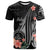 Palau T-Shirt - Polynesian Hibiscus Pattern Style