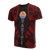 Tahiti T Shirt Tahiti FLag Polynesian Tattoo Red Style Unisex Red - Polynesian Pride