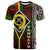 Vanuatu T Shirt Custom Vanuatu Independence Anniversary Flag Style Polynesian Patterns T Shirt LT10 Green - Polynesian Pride