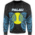 Palau Polynesian Sweater - Spirit Style Blue Unisex Blue - Polynesian Pride
