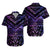 Hawaiian Matching Dress and Hawaiian Shirt Polynesian Spearhead Purple Galaxy RLT14 - Polynesian Pride