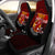 American Samoa Car Seat Covers - Manulele Tausala Nuuuli (Ver 2) Universal Fit Red - Polynesian Pride