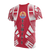 Tahiti T Shirt Tahiti Flag Tattoo Polynesian Red Style Unisex Red - Polynesian Pride